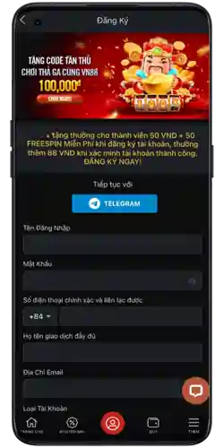 Đăng ký tài khoản 18WIN dễ dàng chỉ trong 1 phút