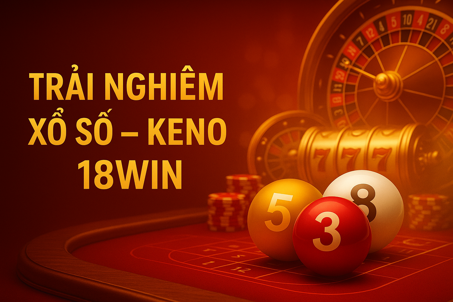 Trải Nghiệm Xổ Số – Keno 18WIN: Giải Trí Nhanh, Trúng Lớn Mỗi Ngày